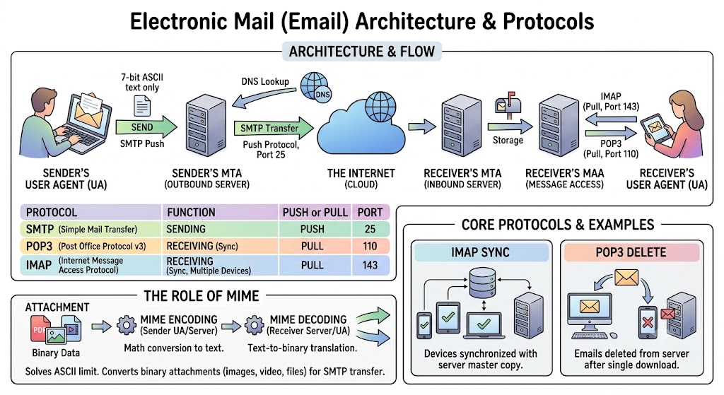 Email Architecture and Flow